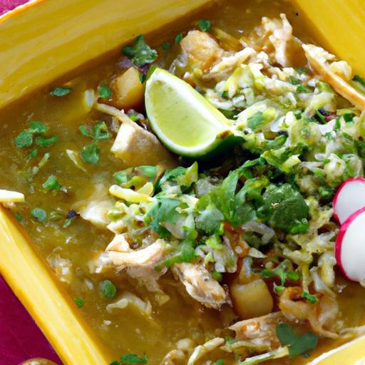 Savor the Zesty Flavors of Classic Chicken Pozole Verde