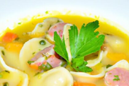 Hearty Creamy Sausage & Tortellini Soup Recipe to Savor