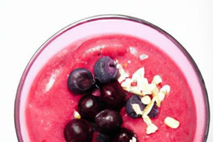 Berry Blast Smoothie: A Refreshing Boost of Natural Goodness