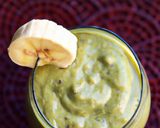 Creamy Avocado & Banana Smoothie: Nutritious Blend Boost