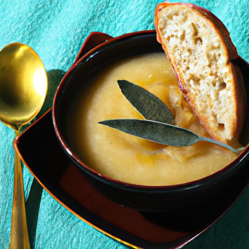 Warming Ginger-Spiced Parsnip & Apple Soup Recipe Delight