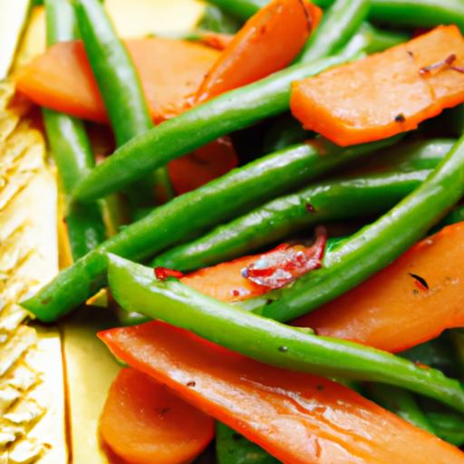 Crispy Air Fryer Roasted ⁢Green‍ Beans & Carrots​ Delight