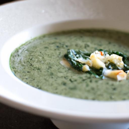 Velvety Parmesan Spinach Soup: A Creamy Delight Recipe