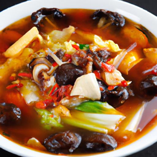 Savor the Fiery ​Flavors of Szechuan‍ Hot Pot Soup Delight