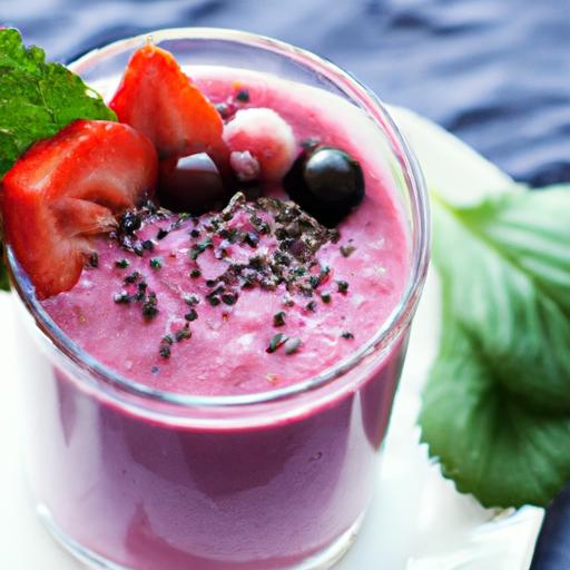 Berry Blast smoothie: A Refreshing ⁢Boost of Natural⁤ Goodness
