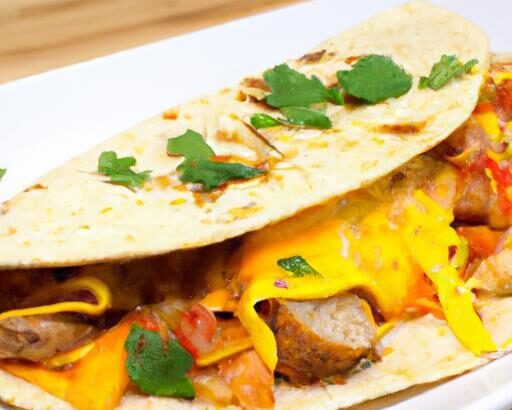 Savor the Sunrise: Crafting the Perfect Sausage Breakfast Burrito