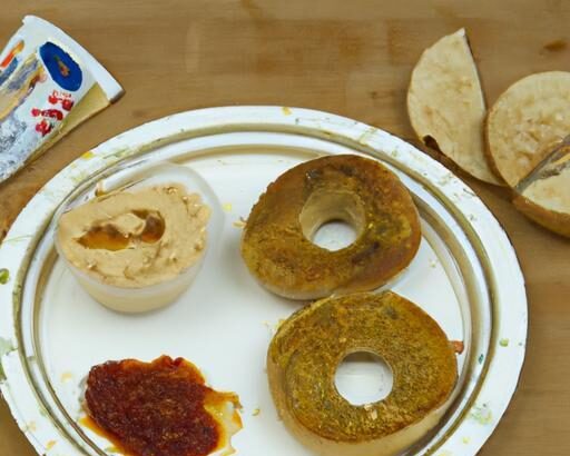 Crispy Air Fryer Bagel Chips Paired Perfectly with Hummus