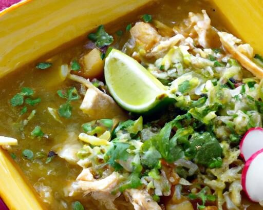 Savor the Zesty Flavors of Classic Chicken Pozole Verde