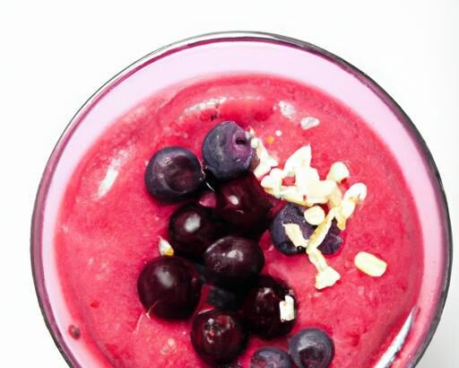 Berry Blast Smoothie: A Refreshing Boost of Natural Goodness
