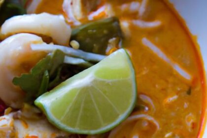 Tom Yum Noodle Soup: A Zesty Thai Delight to Savor