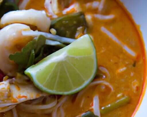 Tom Yum Noodle Soup: A Zesty Thai Delight to Savor