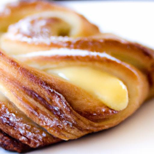 Heavenly Vanilla Bean Custard Danish: A Sweet Delight