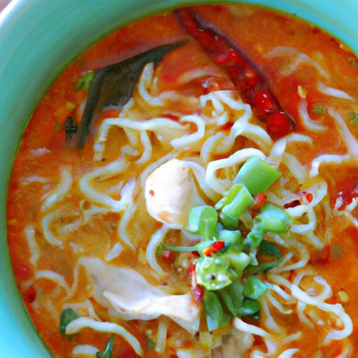 Tom Yum Noodle Soup: A Spicy Symphony of Flavors