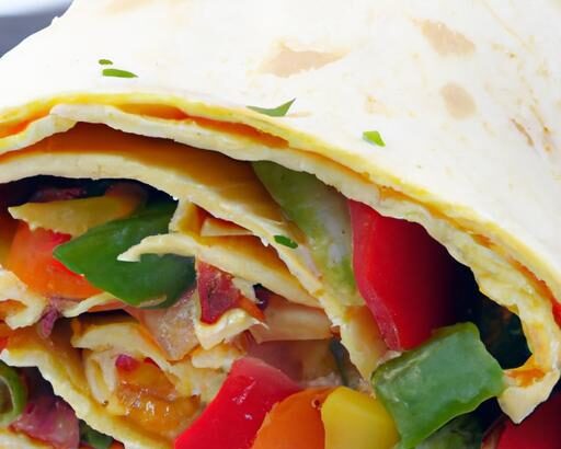 Start Your Day Right: Savory Breakfast Burrito with Sausage