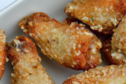 Crispy Garlic Parmesan Wings Made Easy in Your Air Fryer