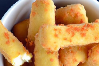 Crispy Air Fryer Frozen Mozzarella Sticks Made Easy