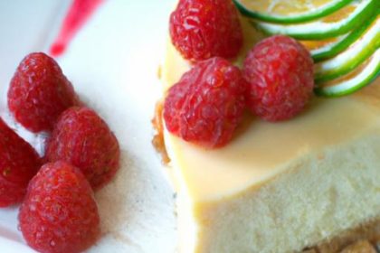 Zesty Lemon Raspberry Swirl Cheesecake Recipe Delight