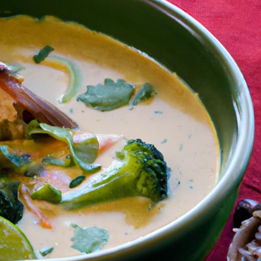 Exploring the Rich Flavors of Coconut Curry Chicken Soup