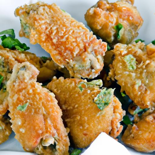 Crispy Garlic Parmesan Wings Made Easy in Your air⁤ Fryer