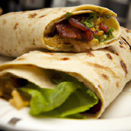 Start Your Day Right: Savory Breakfast Burrito with Sausage