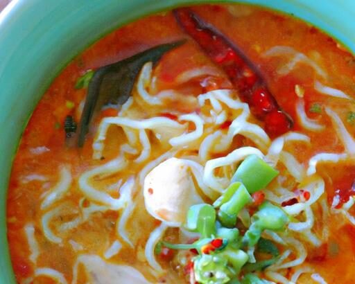 Tom Yum Noodle Soup: A Spicy Symphony of Flavors