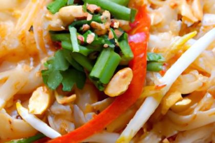 Flavor Fusion: Sweet and Spicy Thai Peanut Noodles Recipe