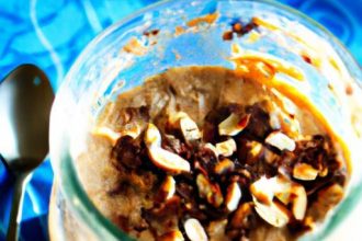 Peanut Butter Chocolate Overnight Oats: Easy, Nutritious Delight