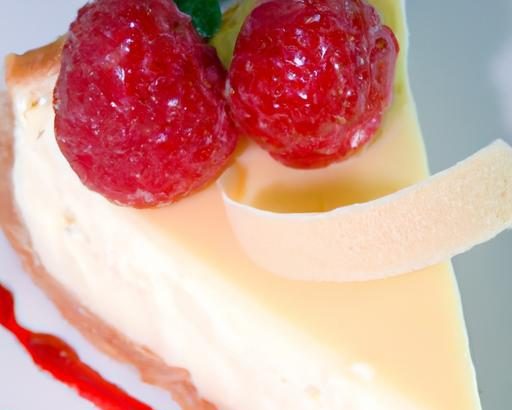 Zesty Lemon Raspberry Swirl Cheesecake: A Delectable Delight