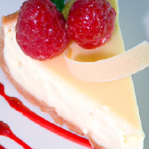 Zesty Lemon Raspberry Swirl Cheesecake: A Delectable Delight