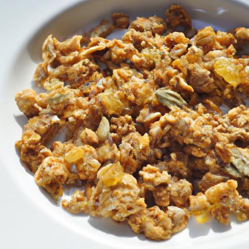 Crunchy Homemade Granola with Milk: A Nutritious Delight