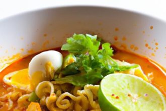 Laksa Instant Noodles: A Quick Journey to Bold Flavors