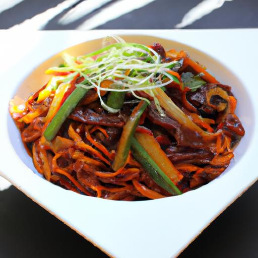 Power up with Mongolian Beef Noodles: High-Protein JLALSAMFIT