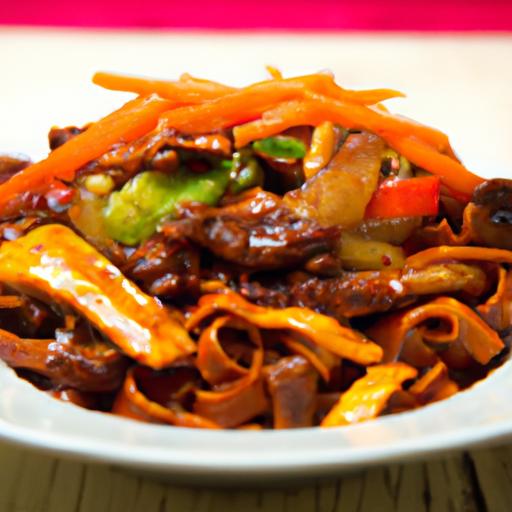 Power Up with Mongolian Beef Noodles: High Protein Fuel