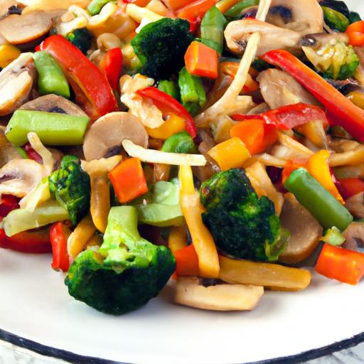Quick & Colorful: Veggie Stir Fry Using frozen Favorites