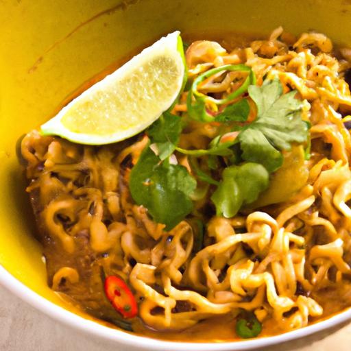 Laksa Instant noodles: A Quick Journey to Bold Flavors