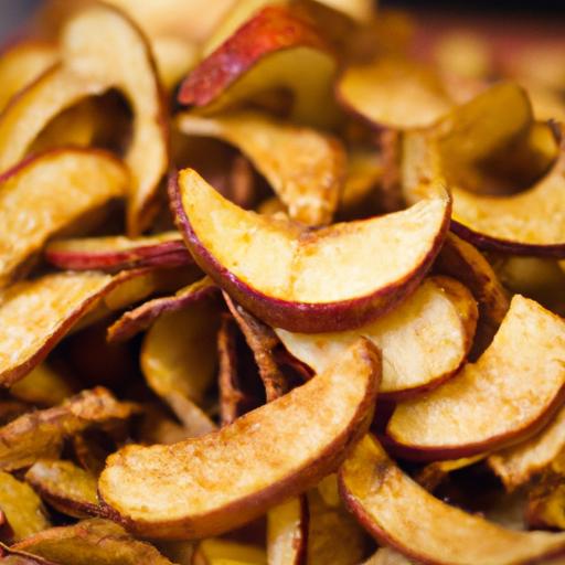 Crispy Air Fryer ⁢Apple Chips with Cinnamon Delight