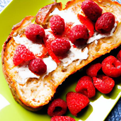 Berry Bliss: Elevate Your Toast ⁤with Cream Cheese Magic